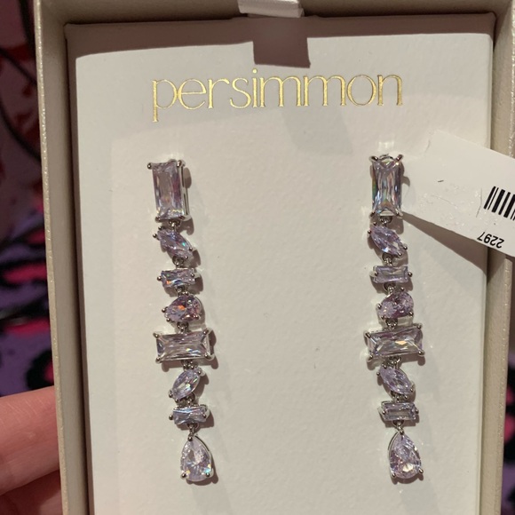 Jewelry - Cubic Zirconia stud earrings NWT